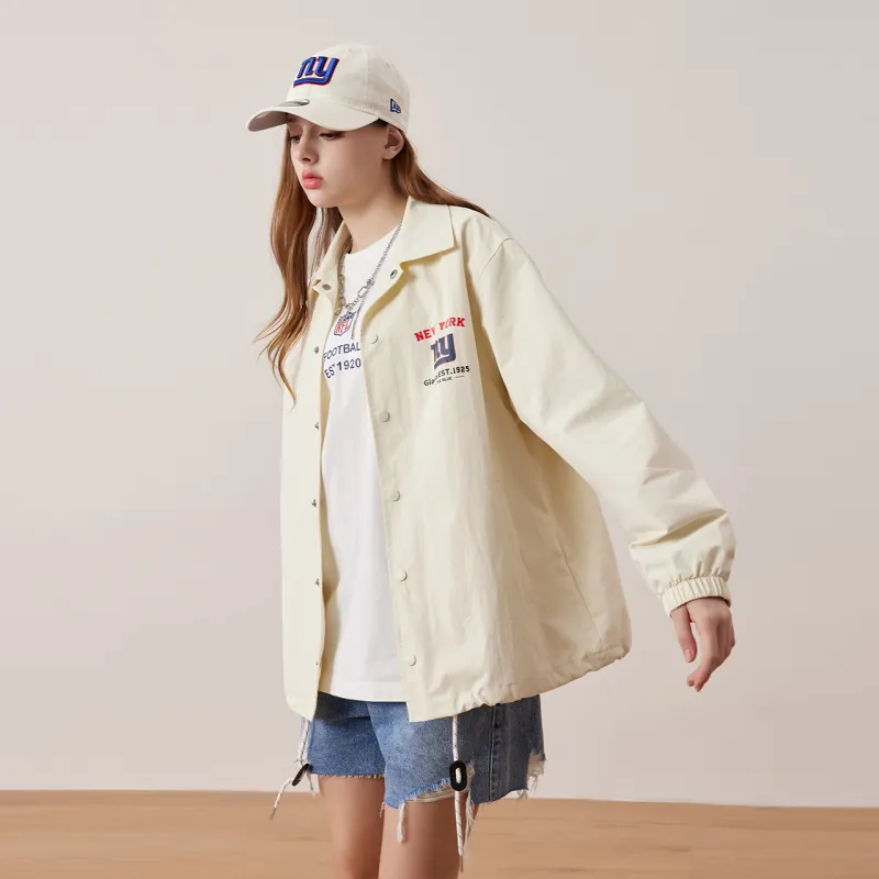 NFL Jackets Coats Unisex Custard-5