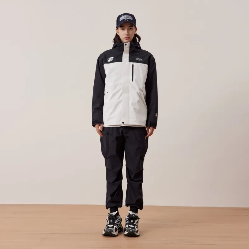 NFL Windbreaker Jacket Unisex Black-12
