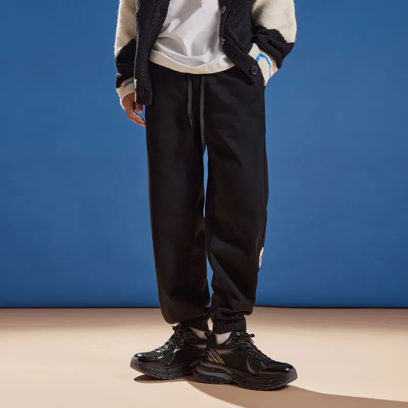 NFL Knitted Sports Pants Unisex Black-5