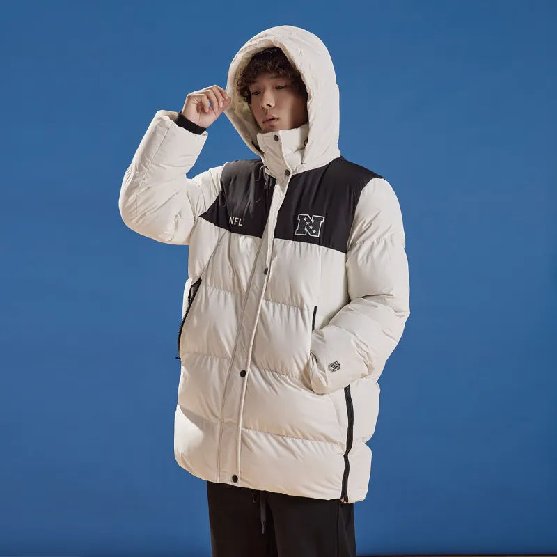 NFL Puffer Jackets Unisex Ecru-2