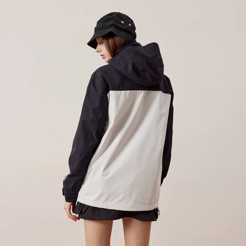 NFL Waterproof And Windproof Windbreaker Jacket Unisex White Black And White-2