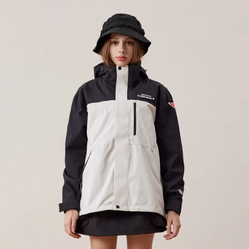 NFL Waterproof And Windproof Windbreaker Jacket Unisex Black-13