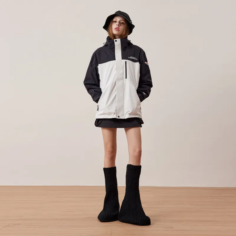 NFL Waterproof And Windproof Windbreaker Jacket Unisex Black-14