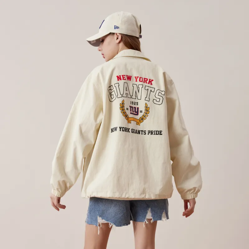 NFL Jackets Coats Unisex Custard-3