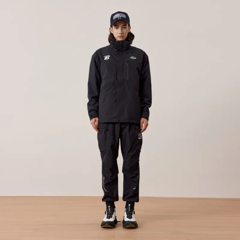 NFL Windbreaker Jacket Unisex Black-4