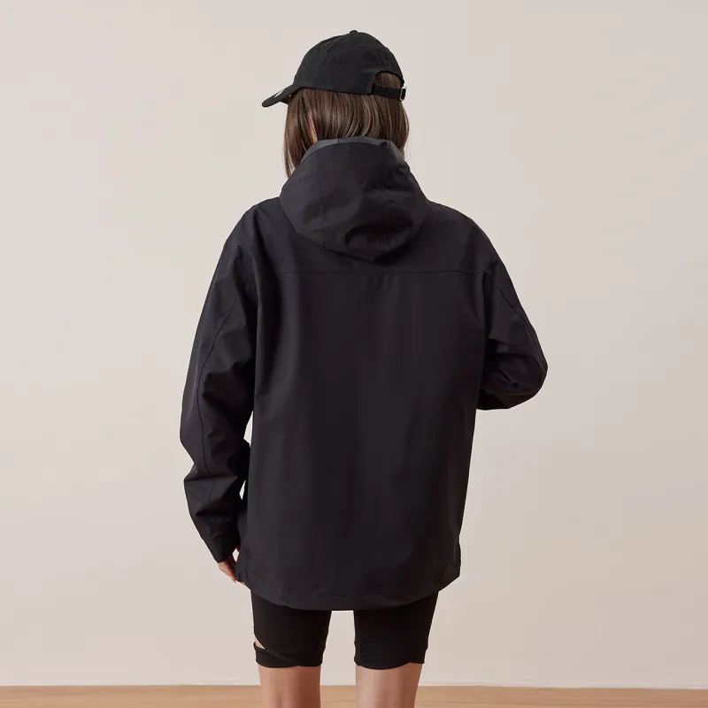 NFL Waterproof And Windproof Windbreaker Jacket Unisex Black-2