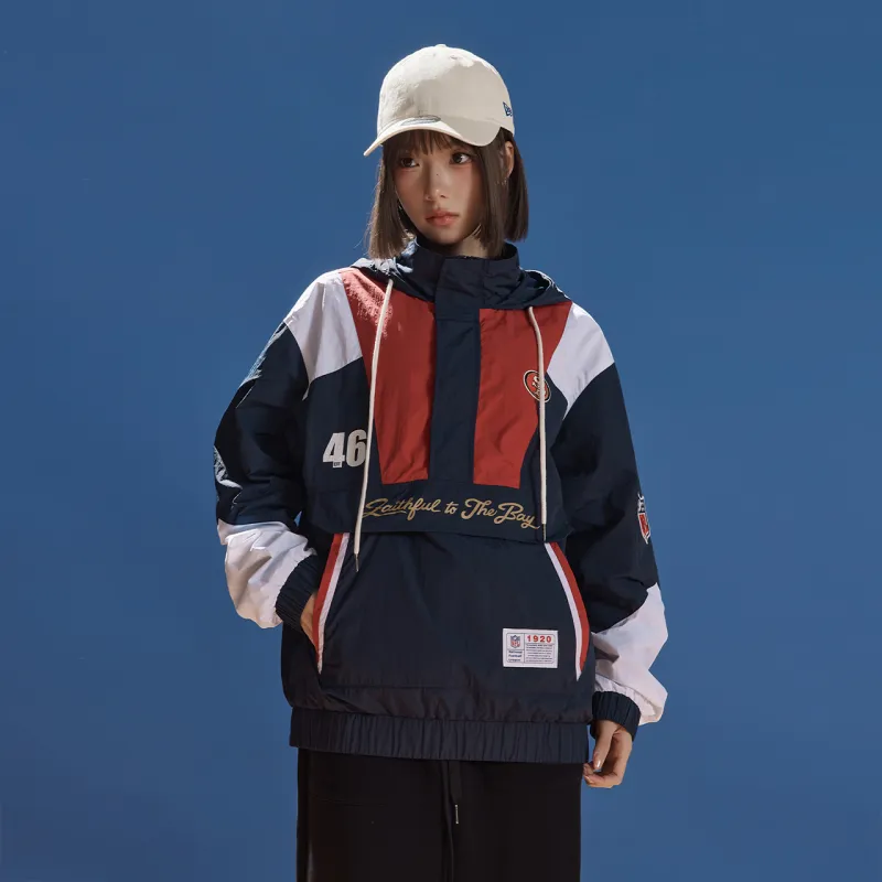 NFL Jackets Coats Unisex Dark Blue-5