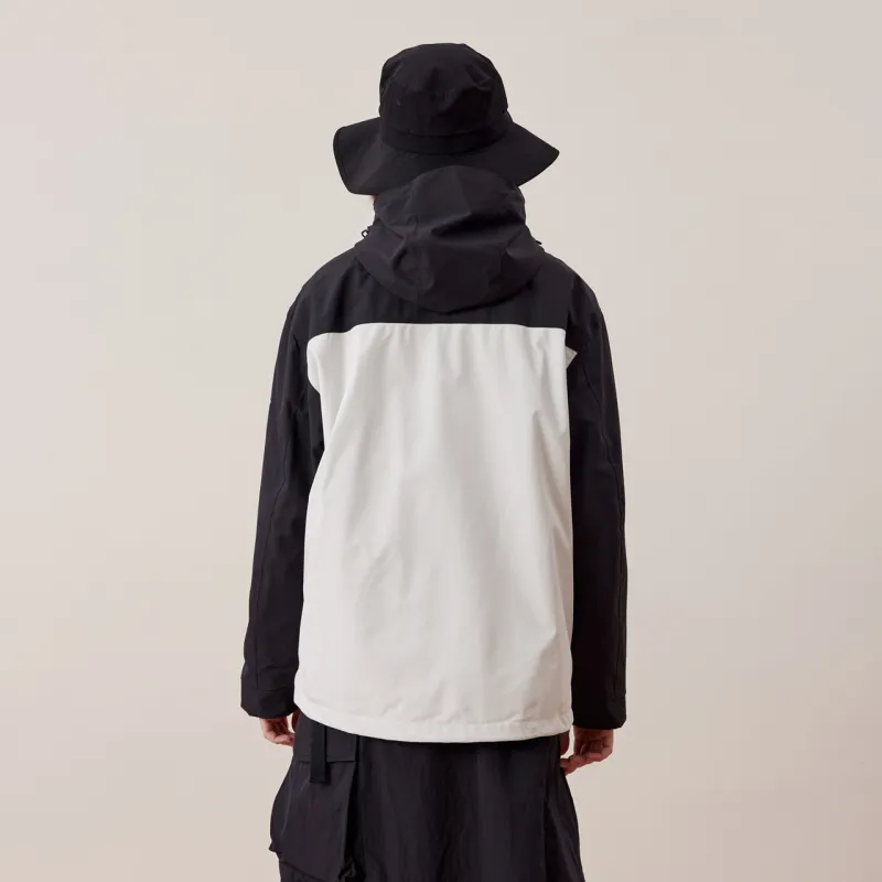 NFL Waterproof And Windproof Windbreaker Jacket Unisex White Black And White-3