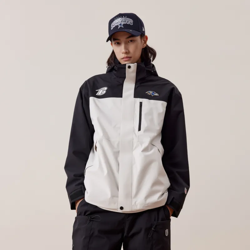 NFL Windbreaker Jacket Unisex Black-13