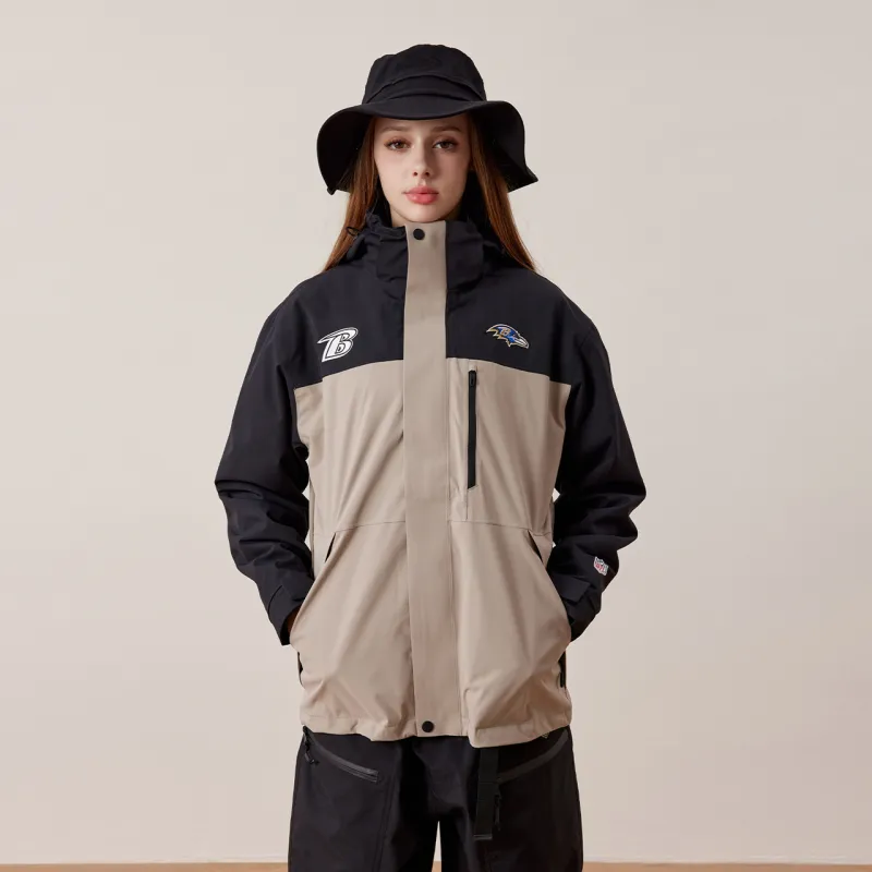 NFL Windbreaker Jacket Unisex Khaki-2