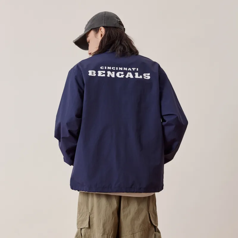 NFL Jackets Coats Unisex Dark Blue-3