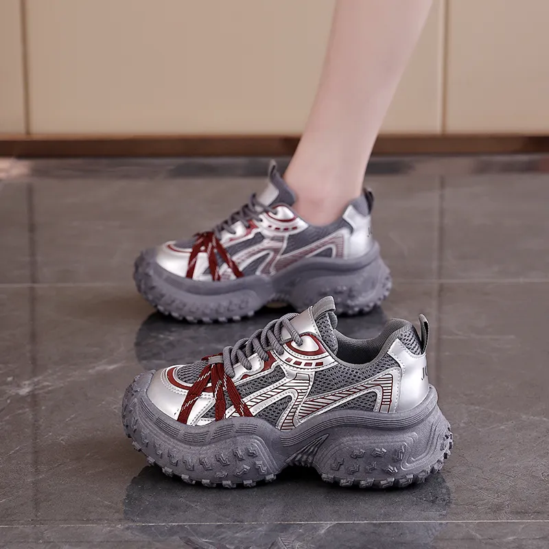 JOHLIN DREAM Low Top Chunky Sneakers Women's-11