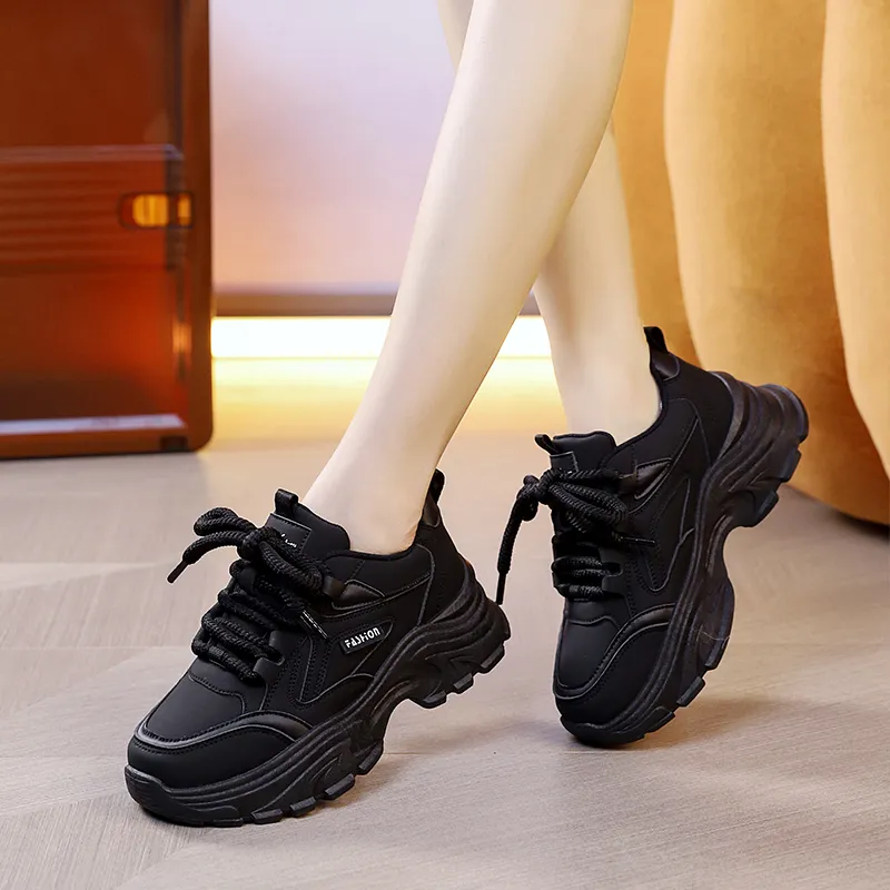 JOHLIN DREAM Cushioning Wear-Resistant Low-Top Chunky Sneakers Women's-5