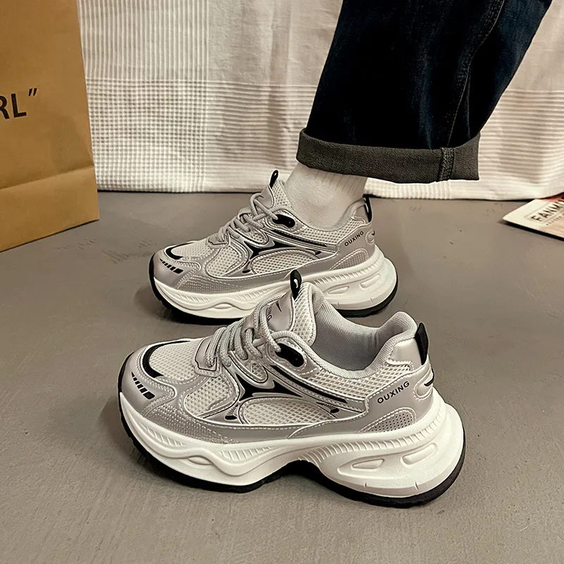 JOHLIN DREAM Low Top Chunky Sneakers Women's-11