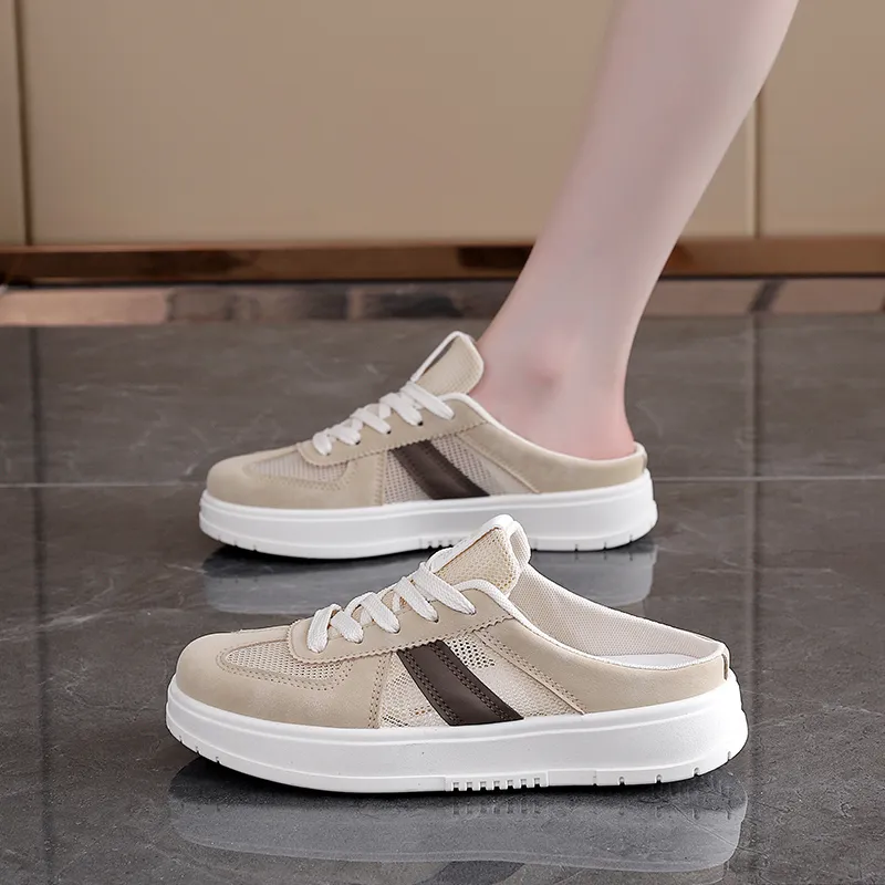 JOHLIN DREAM Plastic Sole Abrasion Resistant Closed Toe Slippers Women's-1