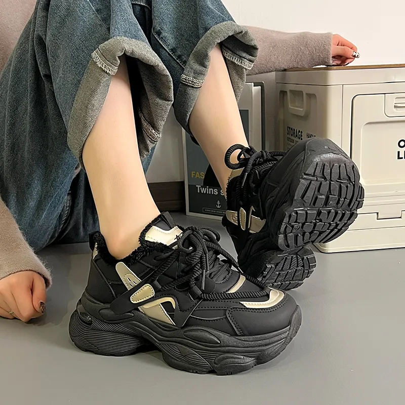 JOHLIN DREAM Low Top Chunky Sneakers Women's-3