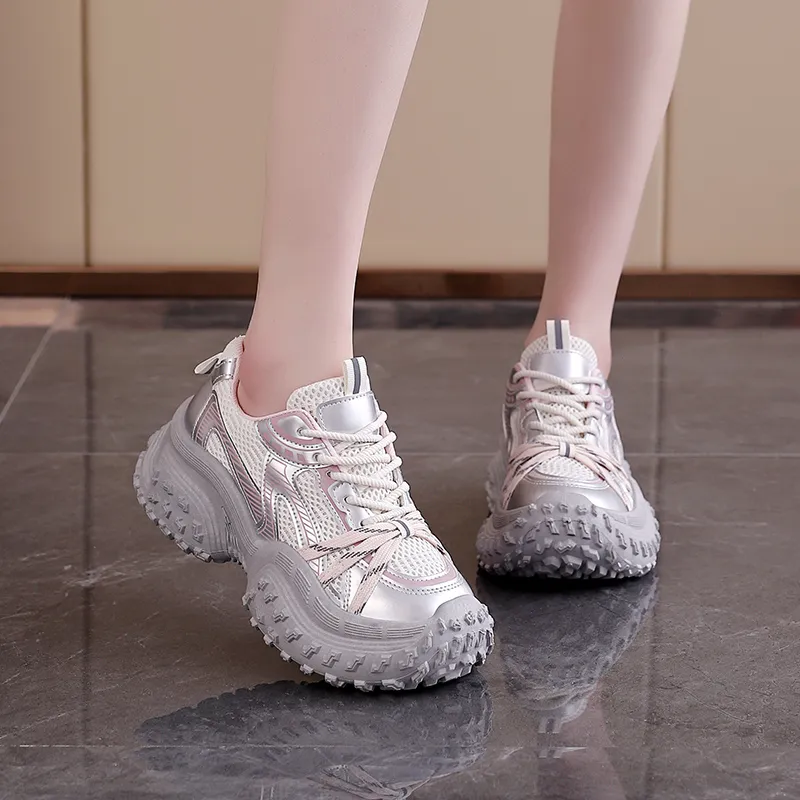 JOHLIN DREAM Low Top Chunky Sneakers Women's-6