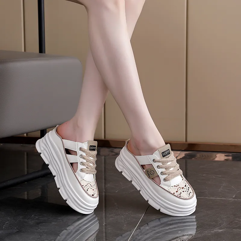 JOHLIN DREAM Slip Resistant Wrap toe Slippers Women's-6