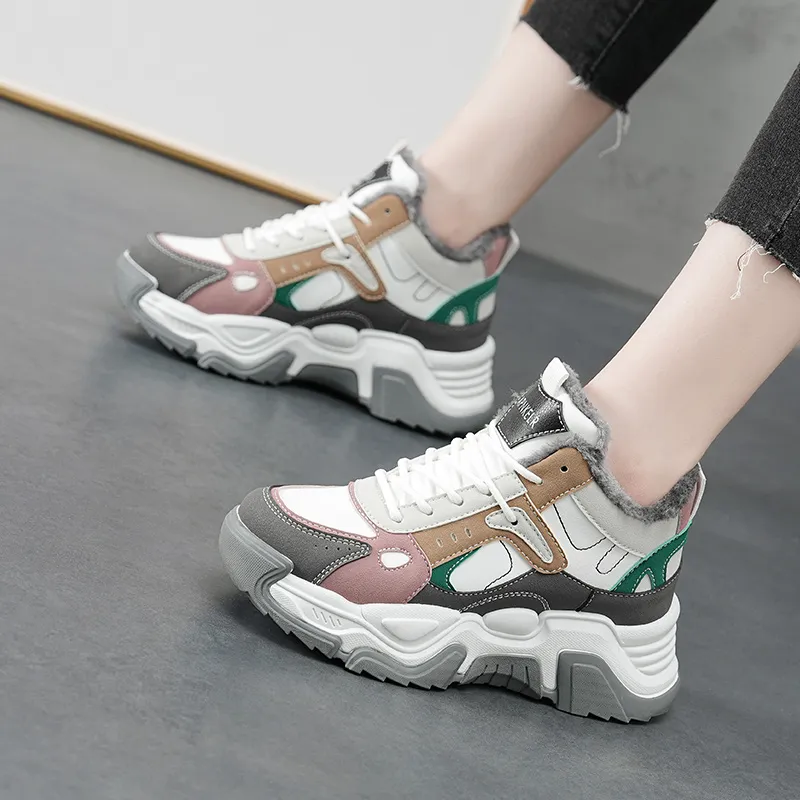 JOHLIN DREAM High-Top Chunky Sneakers Women's-3