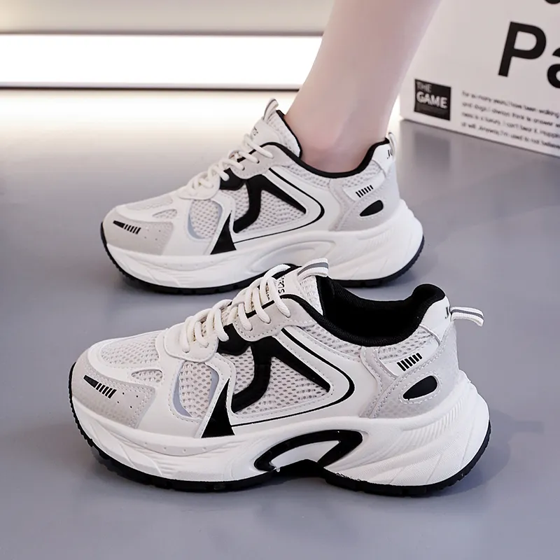 JOHLIN DREAM Breathable Low Top Chunky Sneakers Women's-2