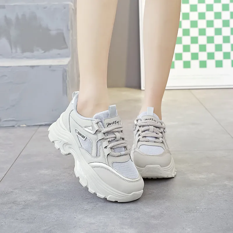 JOHLIN DREAM Breathable Low-Top Chunky Sneakers Women's-7