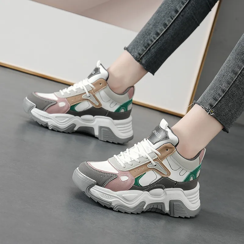 JOHLIN DREAM High-Top Chunky Sneakers Women's-2