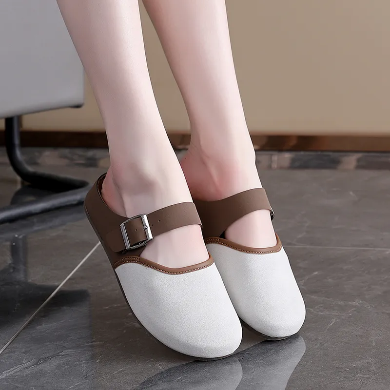 JOHLIN DREAM Abrasion Resistant Closed Toe Slippers Women's-8