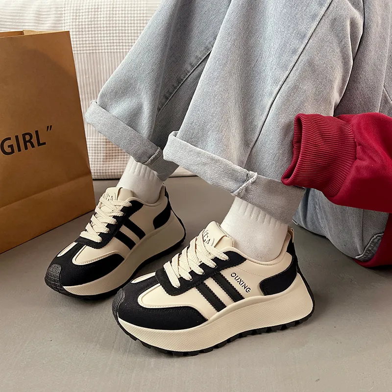 JOHLIN DREAM Low-Top Chunky Sneakers Women's-5