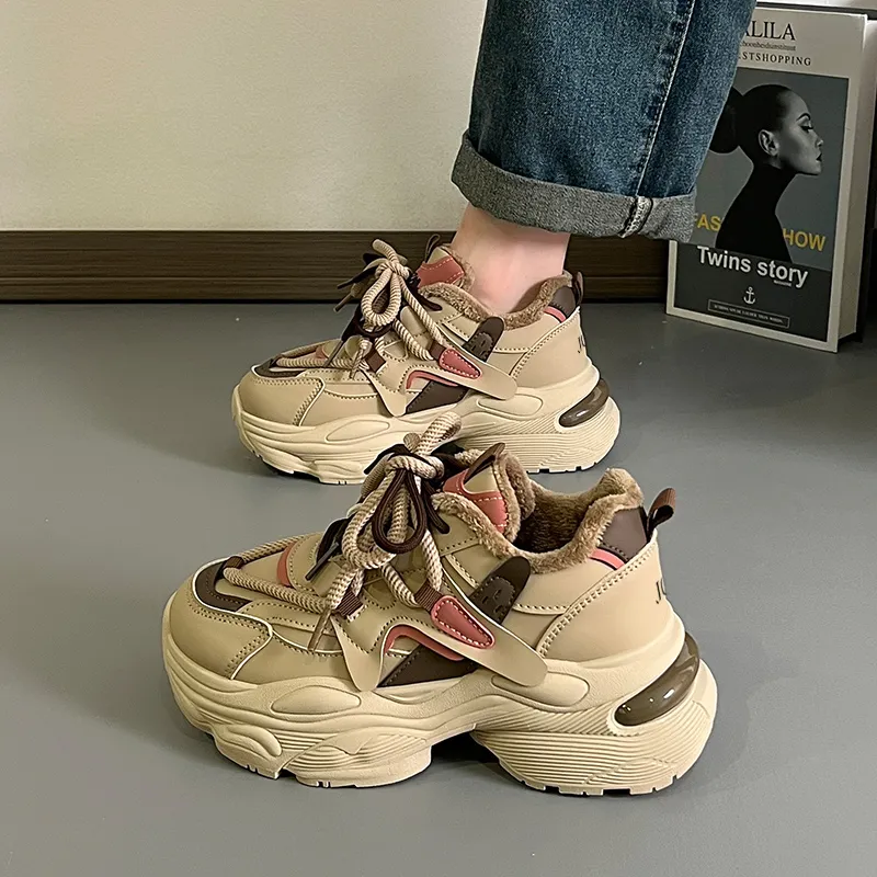 JOHLIN DREAM Low Top Chunky Sneakers Women's-6