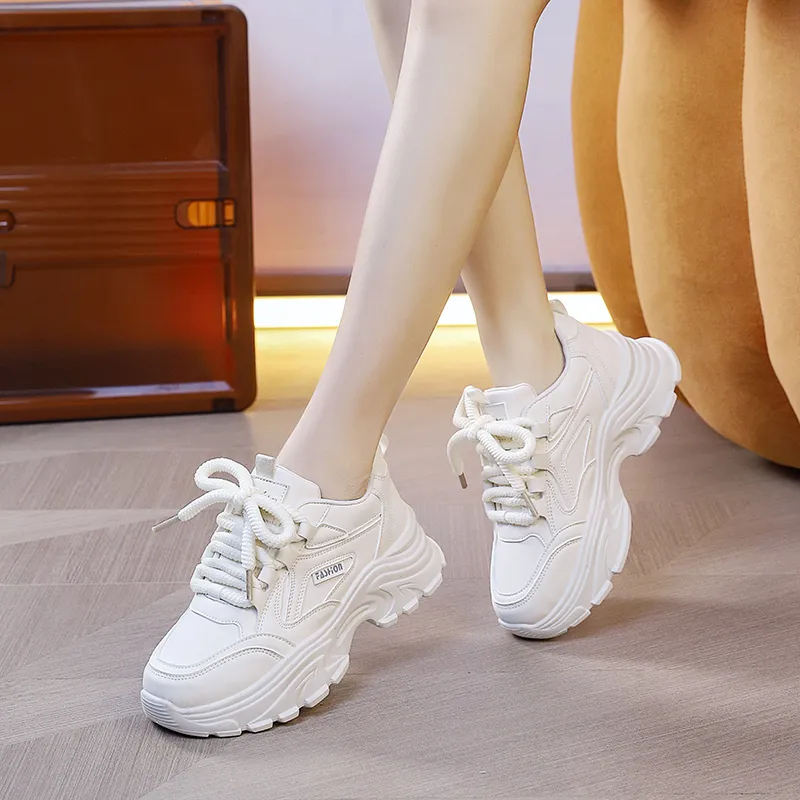 JOHLIN DREAM Cushioning Wear-Resistant Low-Top Chunky Sneakers Women's-16