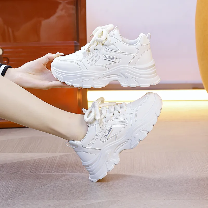 JOHLIN DREAM Cushioning Wear-Resistant Low-Top Chunky Sneakers Women's-17