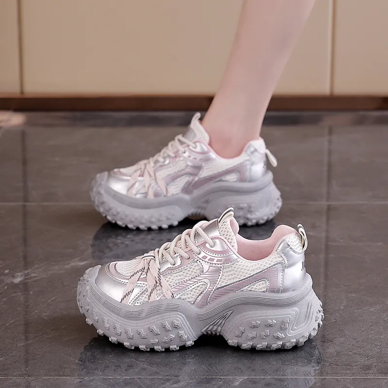 JOHLIN DREAM Low Top Chunky Sneakers Women's-7