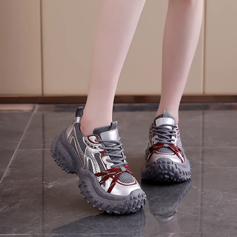 JOHLIN DREAM Low Top Chunky Sneakers Women's-10