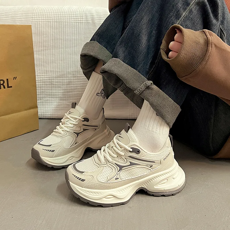 JOHLIN DREAM Low Top Chunky Sneakers Women's-5