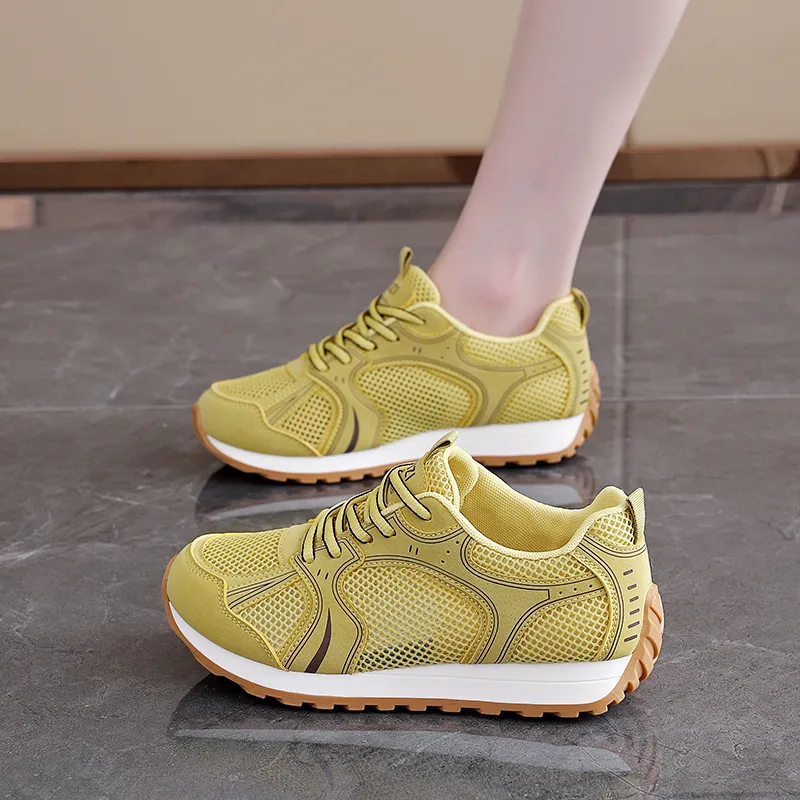 JOHLIN DREAM Breathable And Lightweight Low Top Casual Shoes Women's-9