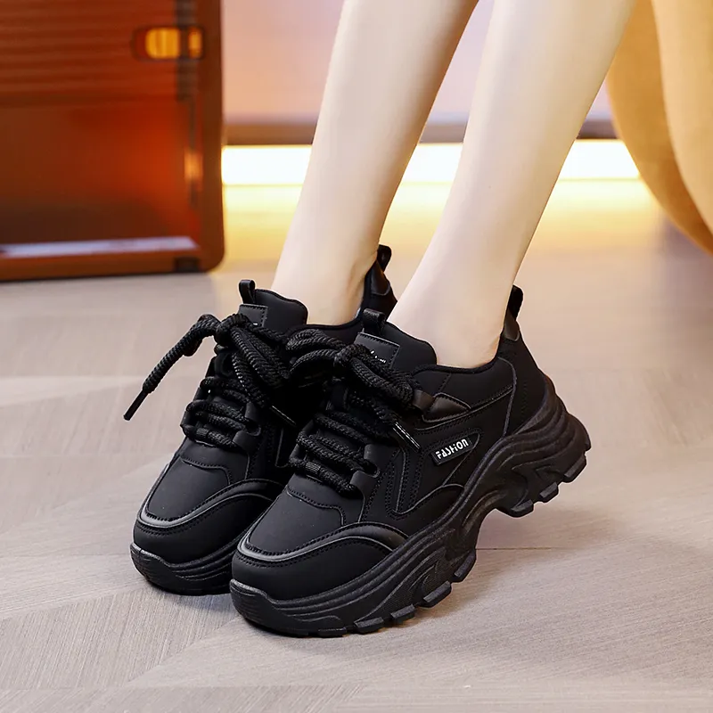 JOHLIN DREAM Cushioning Wear-Resistant Low-Top Chunky Sneakers Women's-3