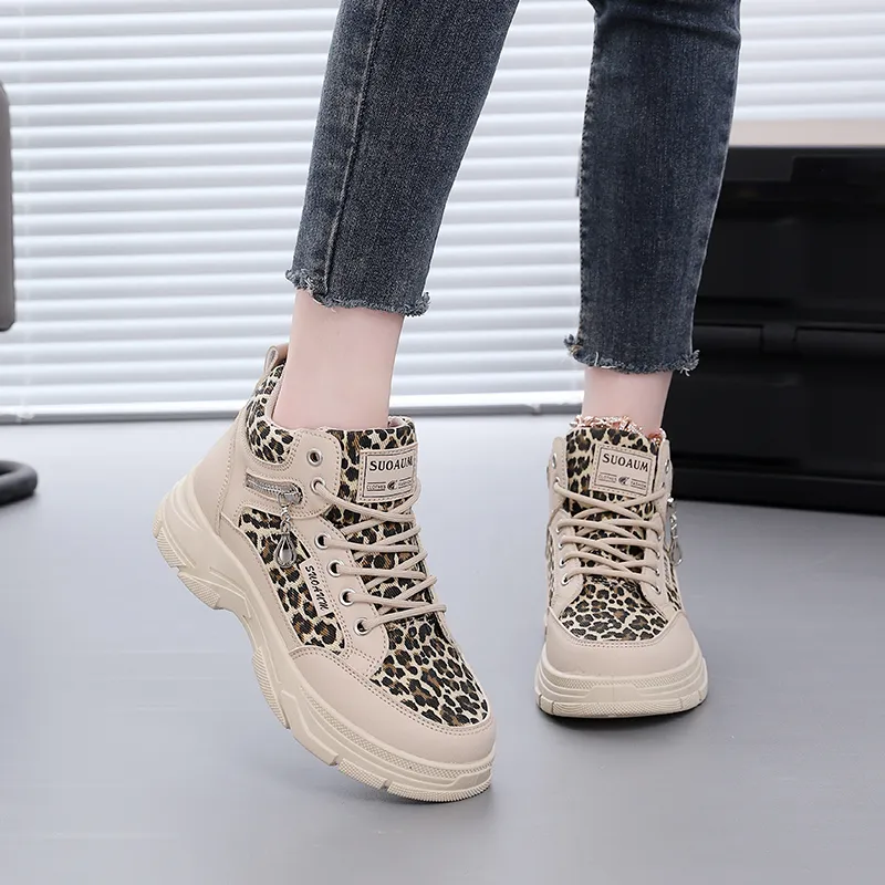 JOHLIN DREAM High Top Chunky Sneakers Women's-3