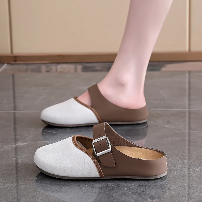 JOHLIN DREAM Abrasion Resistant Closed Toe Slippers Women's-5