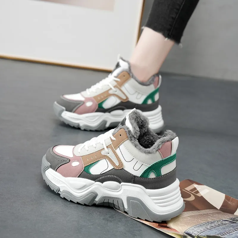 JOHLIN DREAM High-Top Chunky Sneakers Women's-2