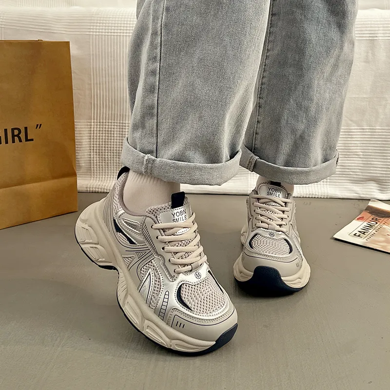 JOHLIN DREAM Low-Top Chunky Sneakers Women's-1