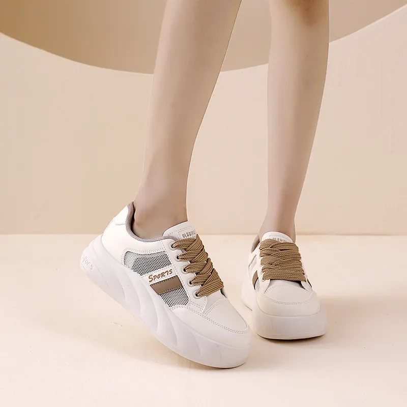 JOHLIN DREAM Wear-Resistant Lightweight Breathable Height Increasing Low-Top Skateboard Shoes Women's-2