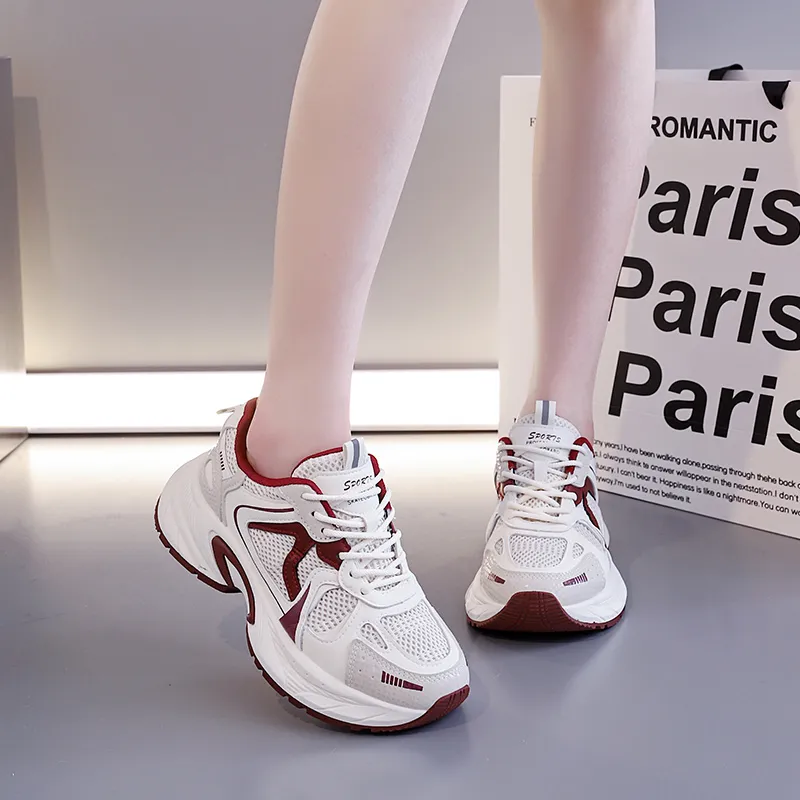 JOHLIN DREAM Breathable Low Top Chunky Sneakers Women's-7