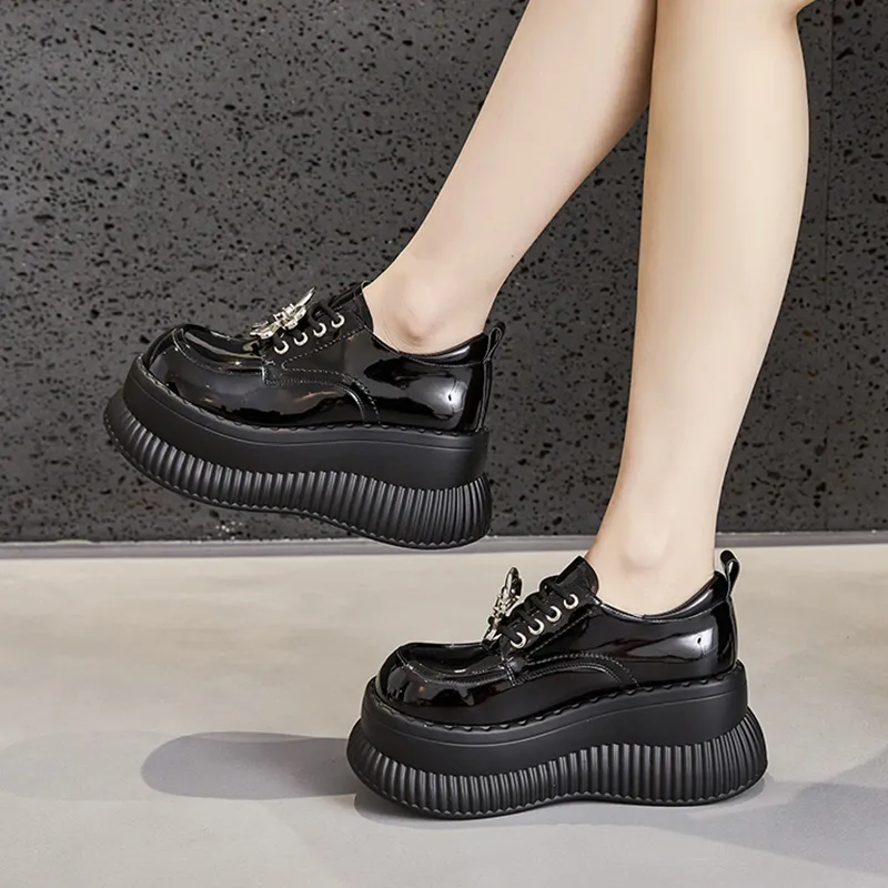 Milan Love Song Loafers 8.5cm Women's-4