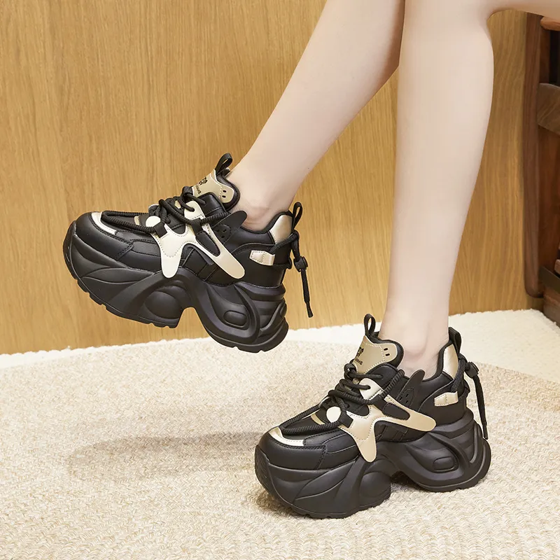 Milan Love Song Warm And Wear-Resistant Low-Top Chunky Sneakers Women's-8