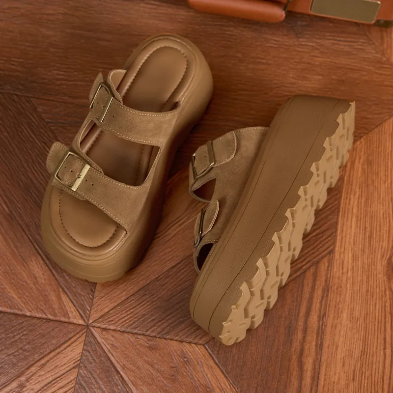 Milan Love Song Metal Slip Resistant Abrasion Resistant Slide Slippers Women's-8