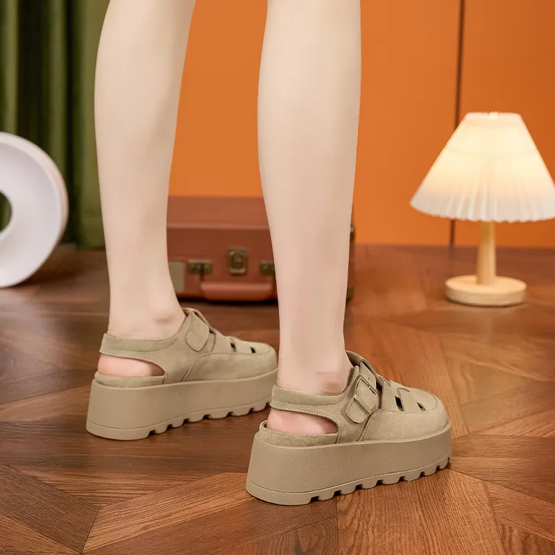 Milan Love Song Casual Single Shoes 7cm Women's-12