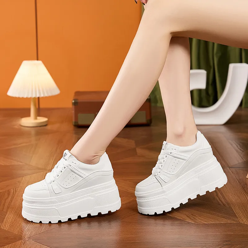 Milan Love Song Balance Lightweight Height Increasing Low Top Casual Shoes Women's-5