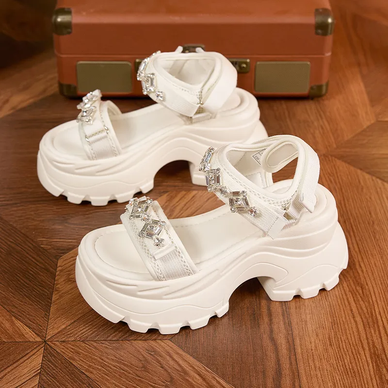 Milan Love Song One Strap Sandals 8.5cm Women's-12