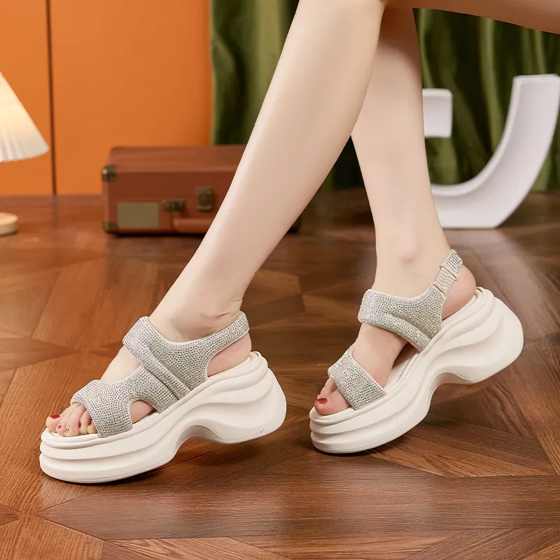 Milan Love Song One Strap Sandals 8cm Women's-11