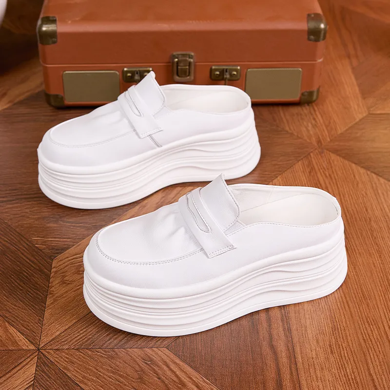 Milan Love Song Cut Out Quiet Abrasion Resistant Slip Resistant Closed Toe Slippers Women's-1